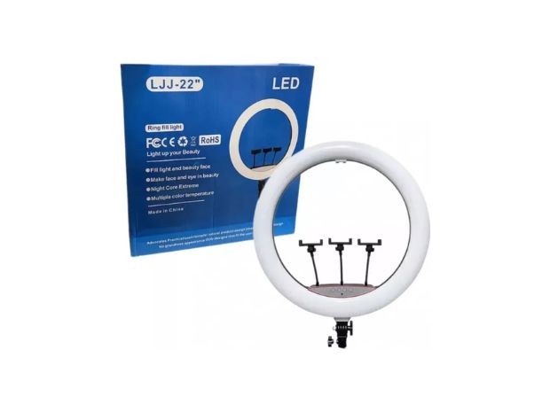 &u+ ARO DE LUZ LED SELFIE PARA CELULAR 56CM LJJ-22